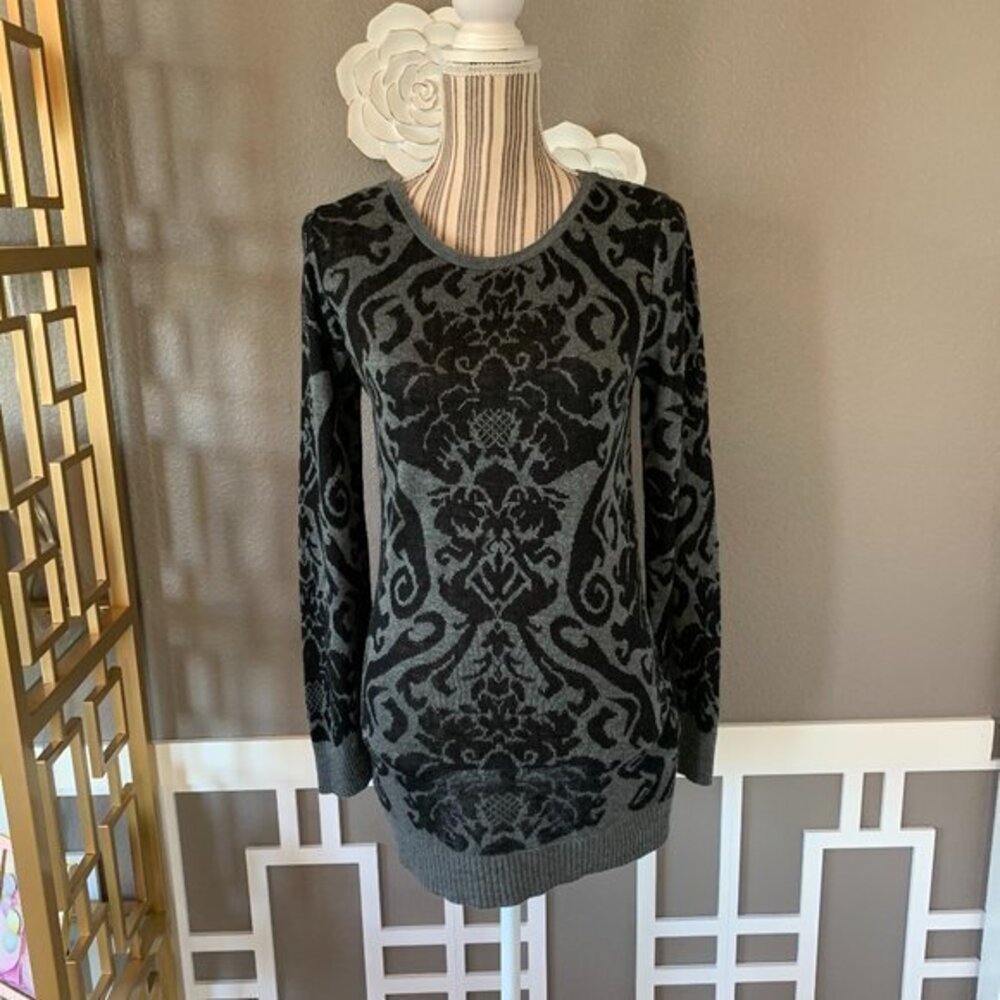 OneWorld Jacquard Print Sweater